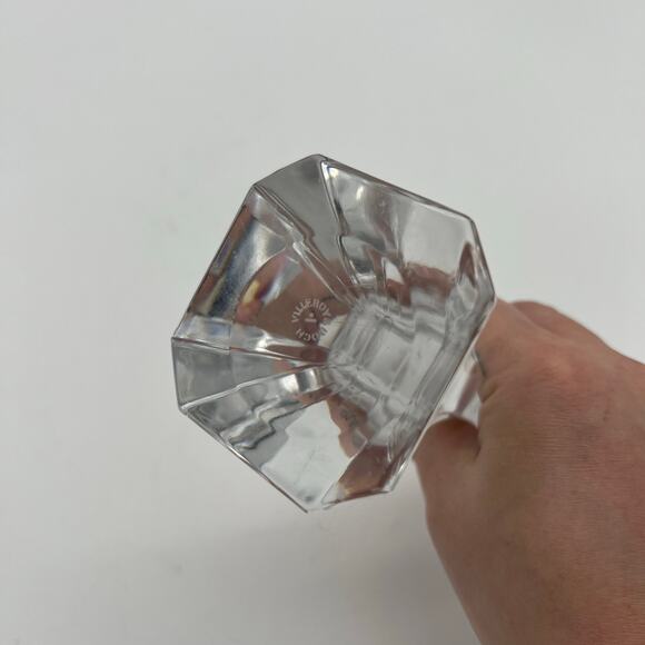 Villeroy and Boch Crystal Candle Stick 6" - Picture 2 of 2